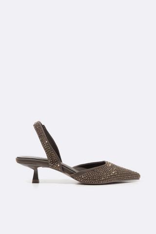 Slingback Kitten Stiletto