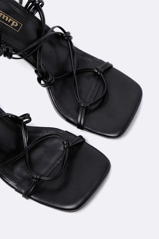 Strappy Kitten Heels