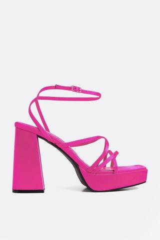 Platform Block Heel
