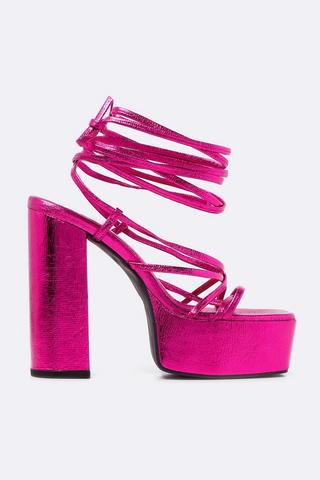 Platform Block Heel
