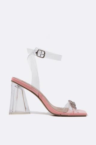 Strappy Block Heel