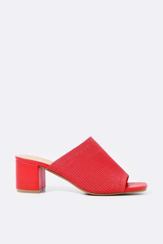 Slip On Block Heel