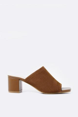 Slip On Block Heel