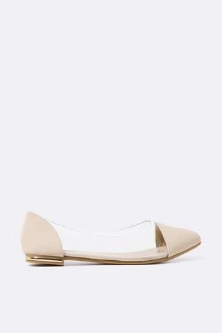 Clear Pointy Pump