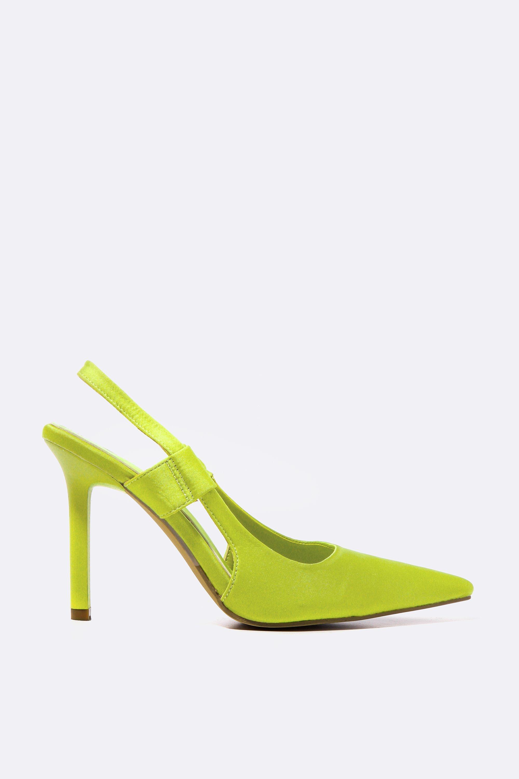 slingback stiletto sandals