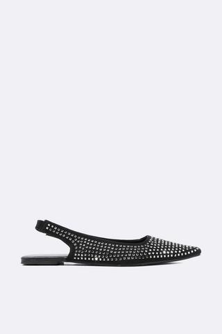 Studded Slingback Mule