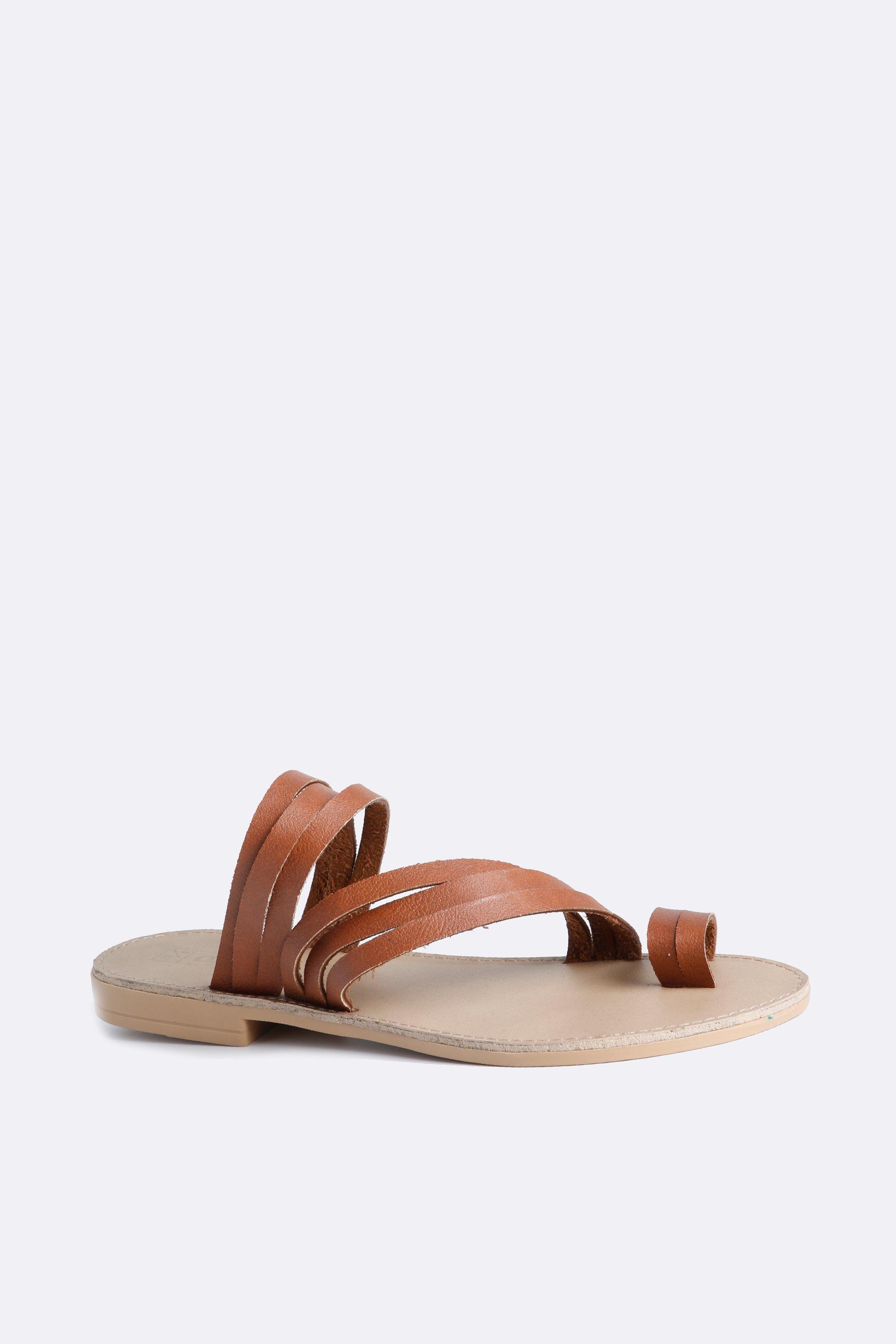 Multi Strap Thong Sandal