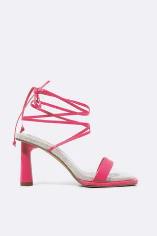 Strappy Block Heel