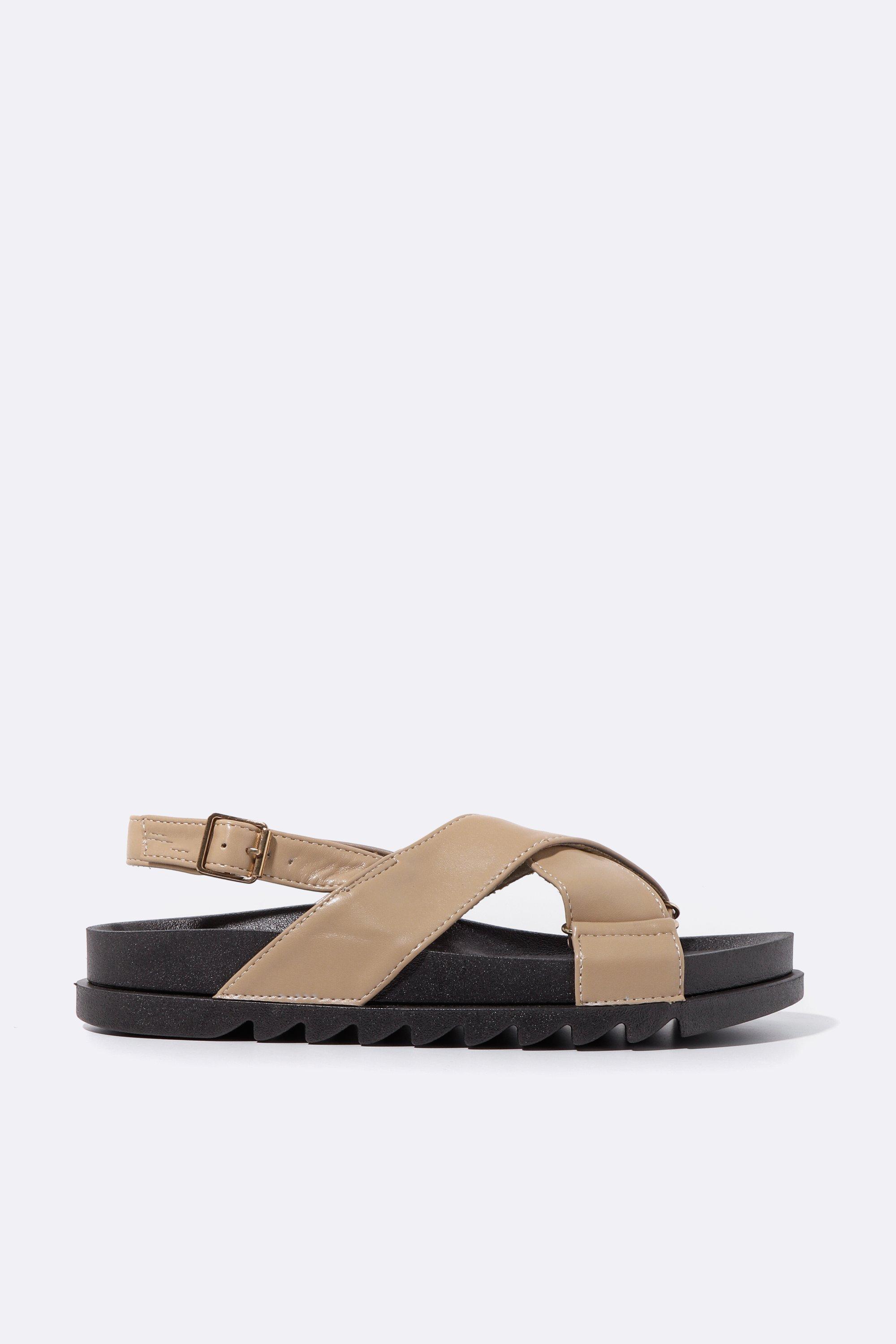 Crossover Chunky Sandal