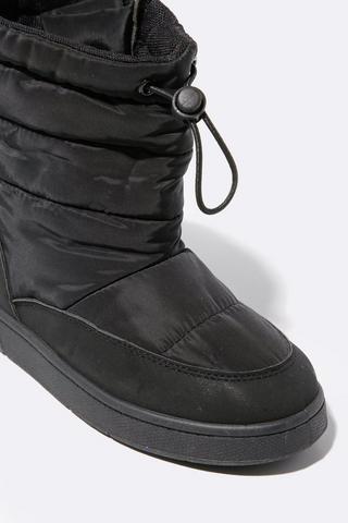 Quilted Snow Boot