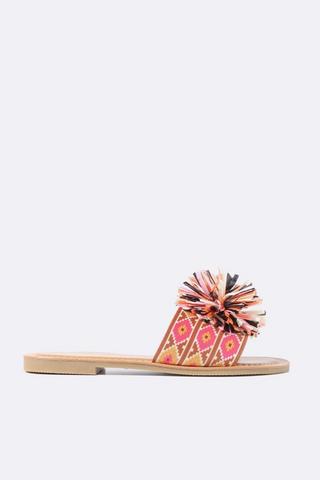 Raffia Sandal