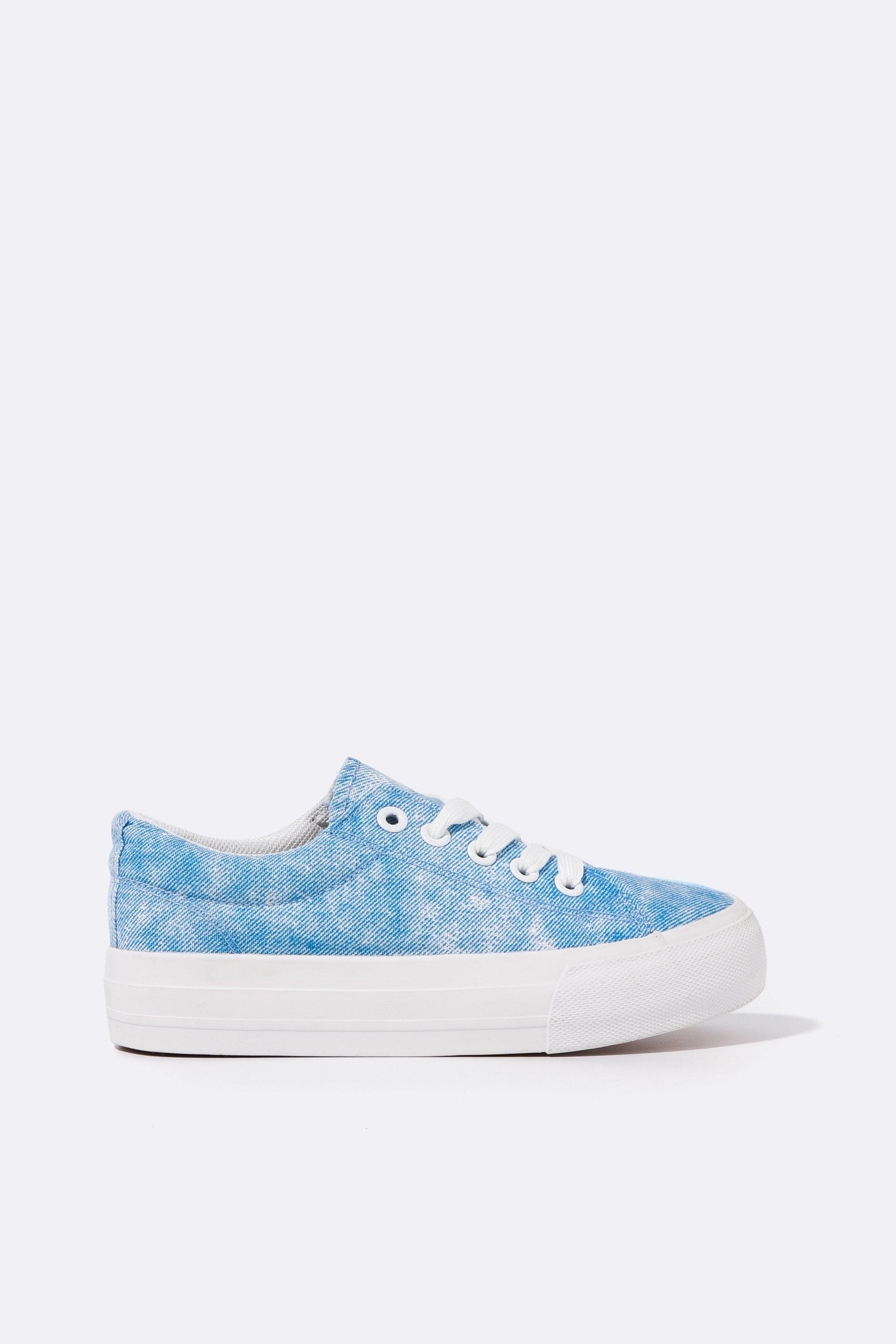 Denim Platform Sneaker