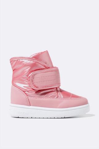 Metallic High Top Boot
