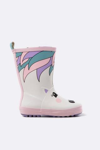 Unicorn Rainbow Gumboot