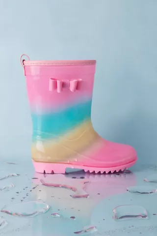 Rainbow Gumboot