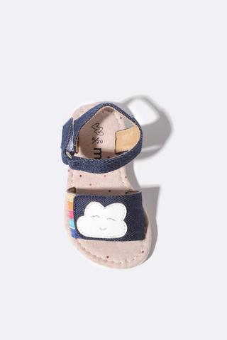 Denim Rainbow Sandal