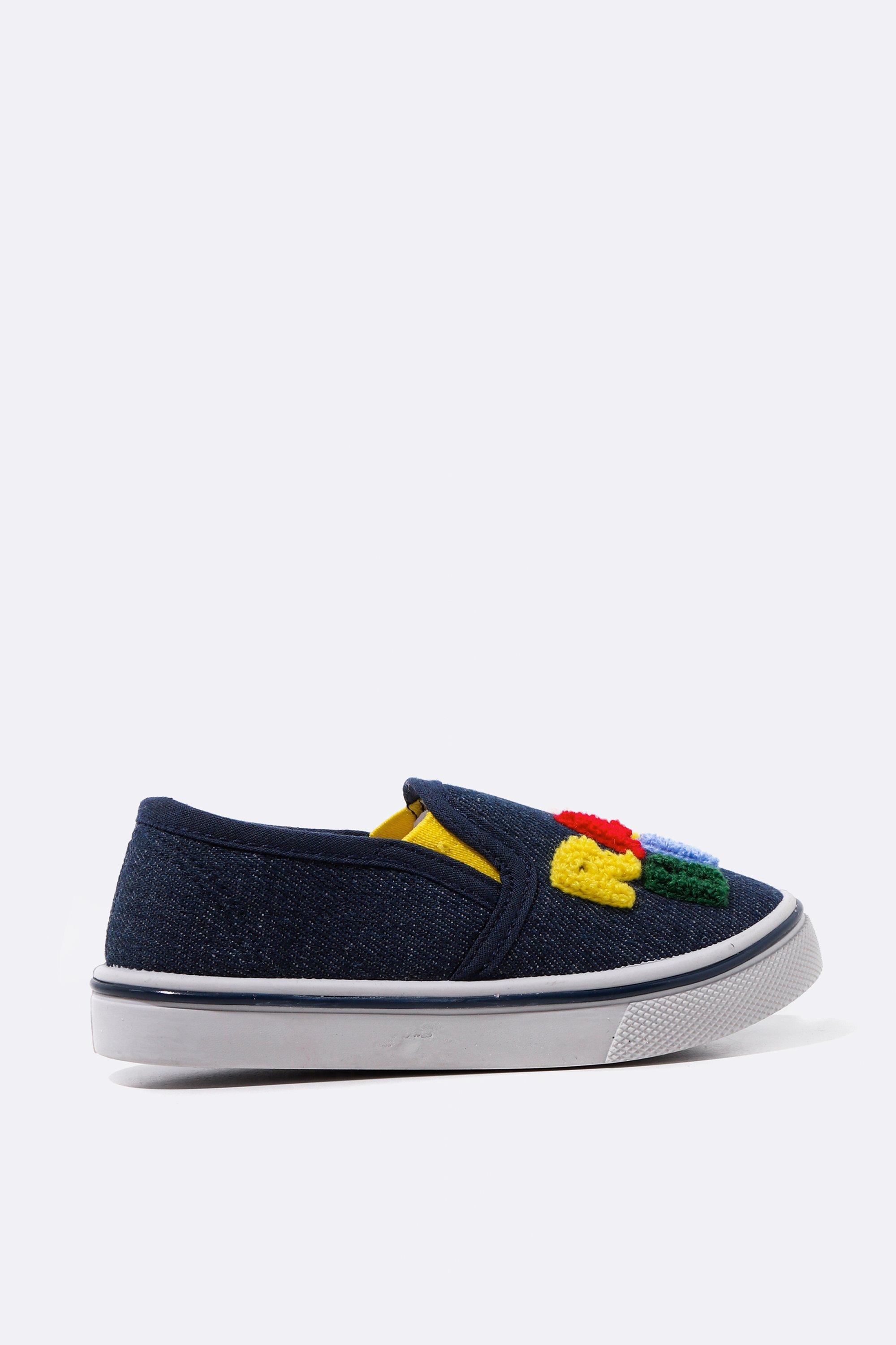 denim slip on shoes