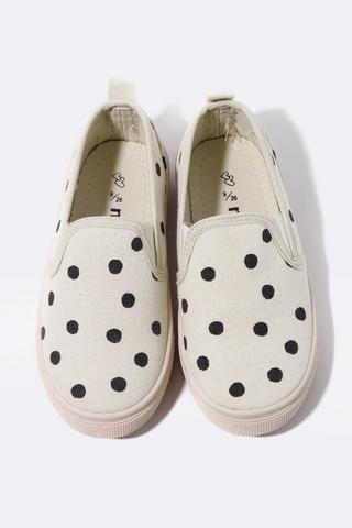 Polka Dot Slip On Sneaker