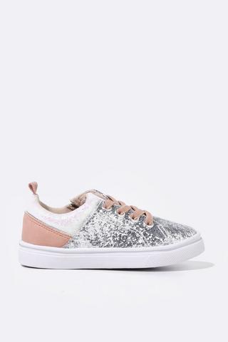 Glitter Lace Up Sneaker