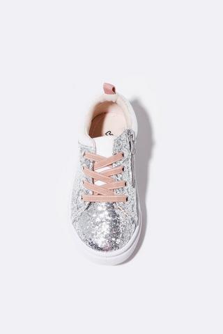 Glitter Lace Up Sneaker