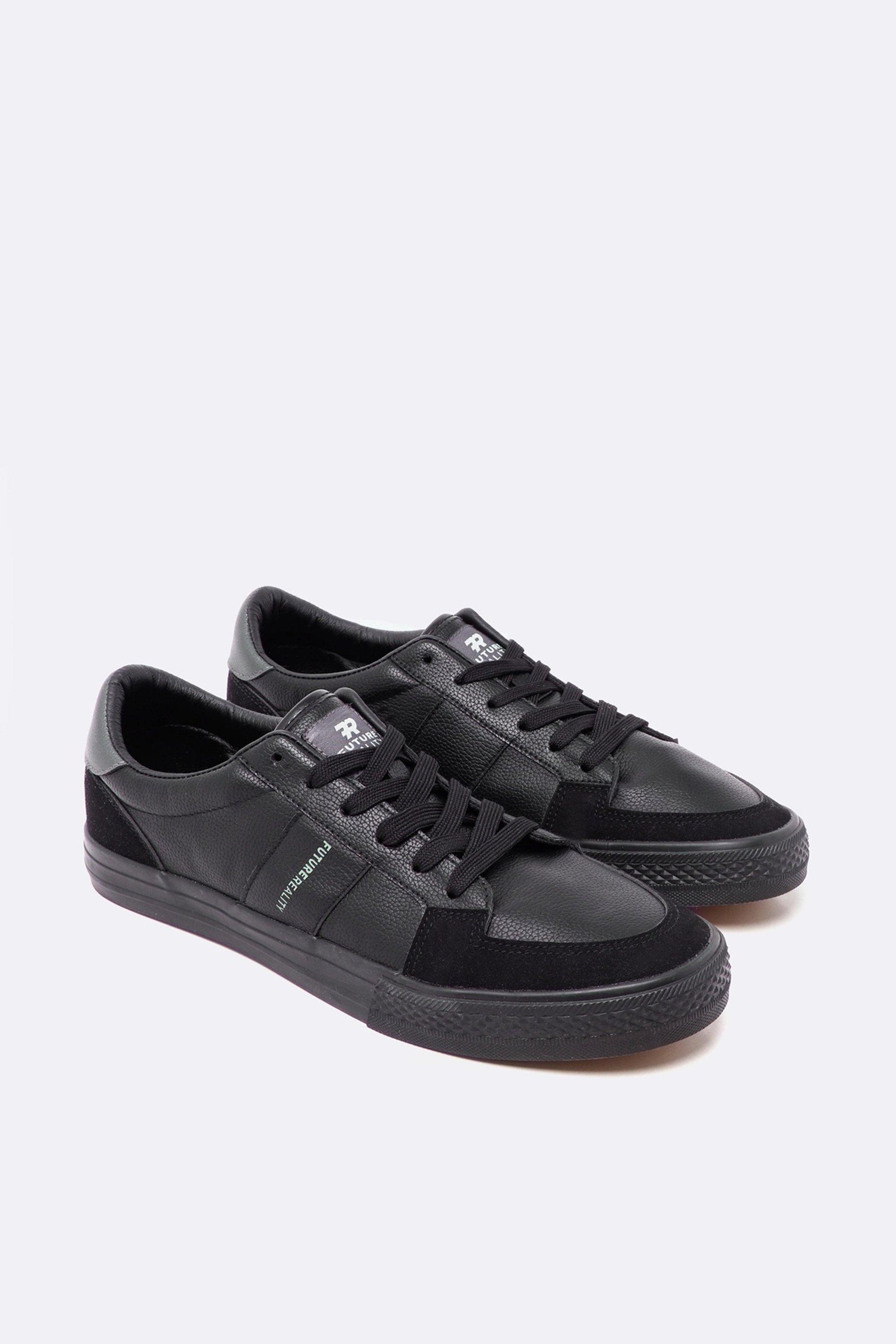 2400~Contrasting Sole Two-Tone Mesh and Faux Leather S-SERENDIPITY SPORT Low-Top Sneakers main image 1