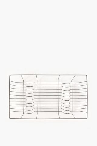 Gunmetal Dish Rack