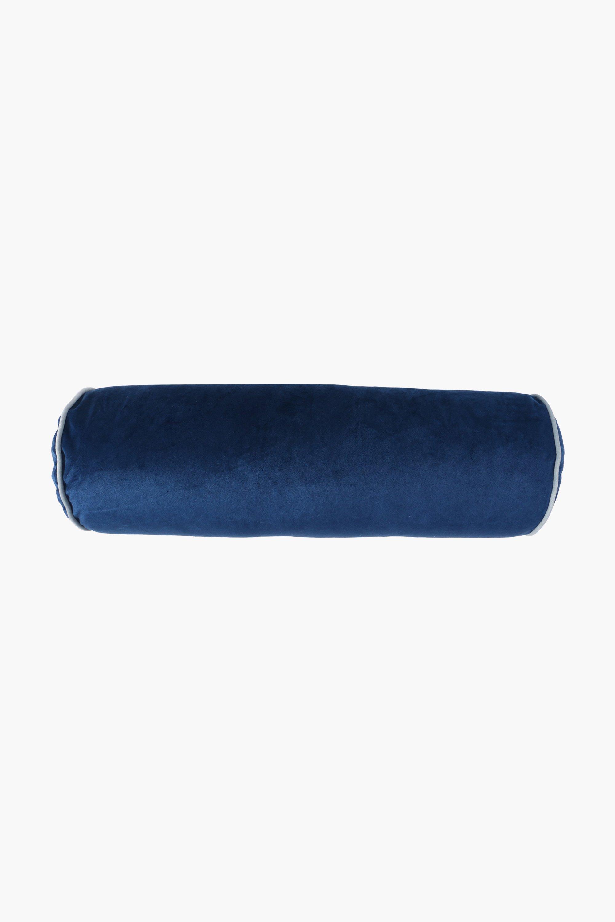 Classic Piped Velvet Bolster
