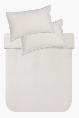 Flax Linen Ctton Duvet Cover Set