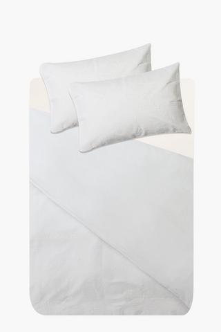 Embossed Butterfly Duvet Cover Set