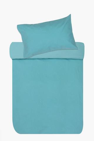 Embossed Butterfly Duvet Cover Set