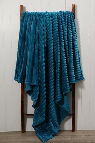 Super Plush Cord Flannel Blanket 180x200cm