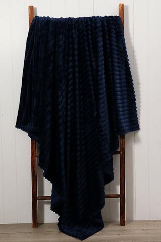 Super Plush Cord Flannel Blanket 180x200cm