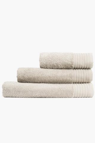 Chenille Border Towel