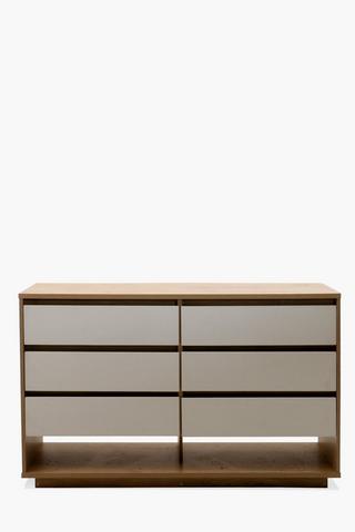 Boston 6 Drawer Unit 150x73x45 cm