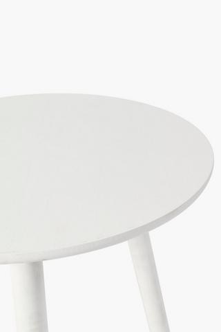 Union Tri Wood Side Table