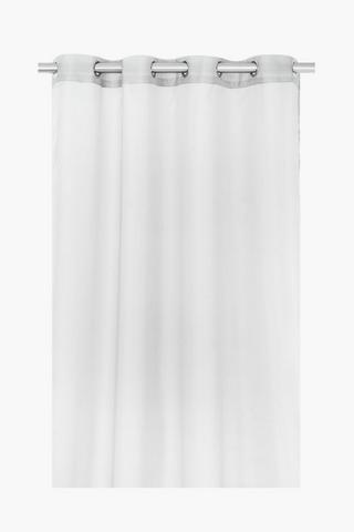 Sheer Voile Eyelet Curtain 225x250cm