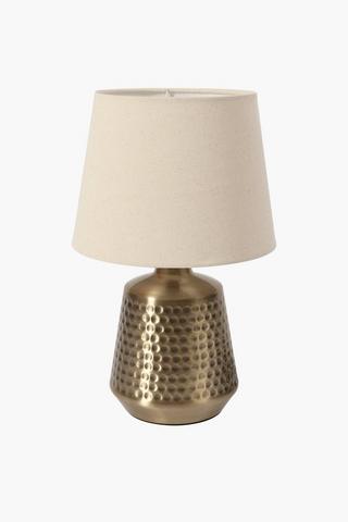 Dimple Base Lamp Set, 18x37cm