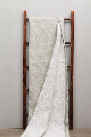 Polycotton Jacquard Palm Leaf Quilt