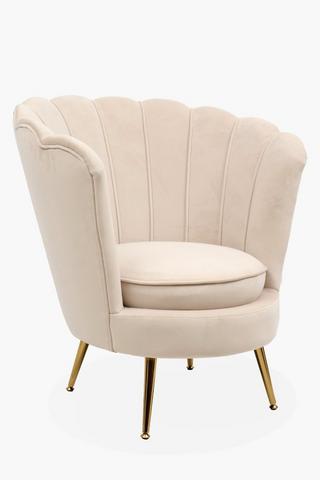 Scalloped Armchair