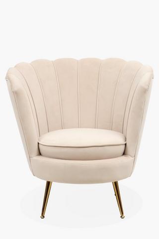 Scalloped Armchair