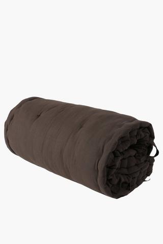 Plain Double Edge Mattress Cushion, 120x60x10cm 
