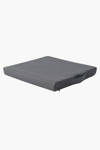 Plain Memory Foam Chair Pad, 50x50cm