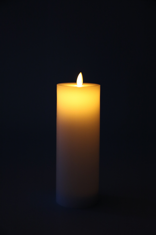 Pillar Led Candle, 7.5x20cm