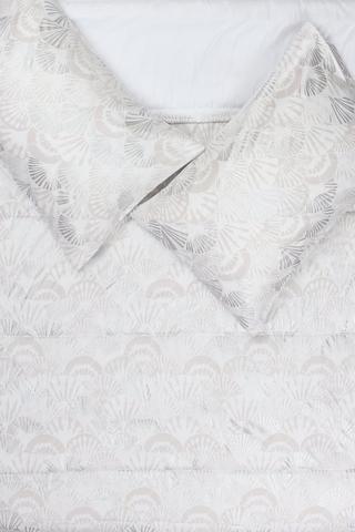 Soft Touch Twill Foil Shell Comforter Set