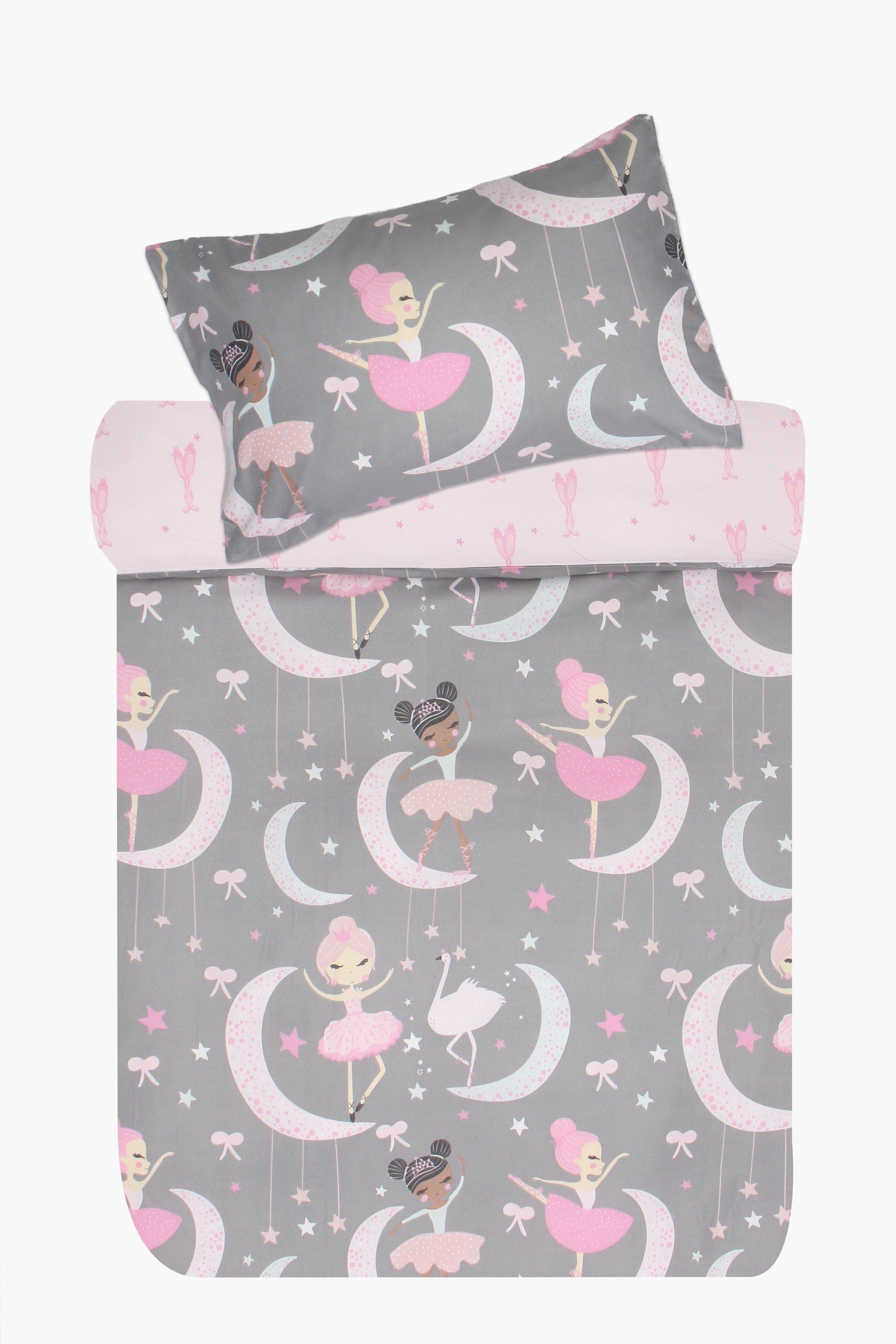 Soft Touch Ballerina Reversible Duvet Cover Set