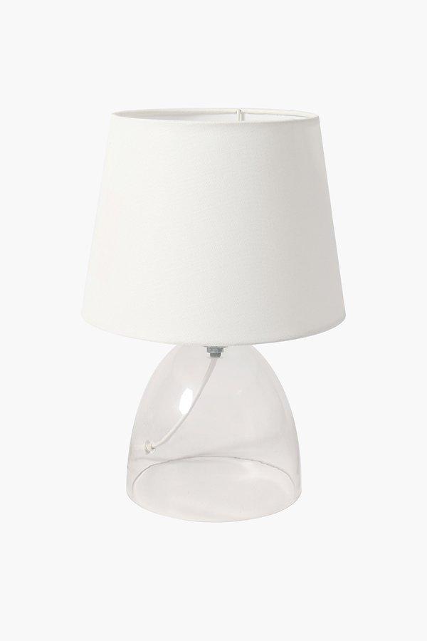 Classic Glass Lamp Set, 23x33cm