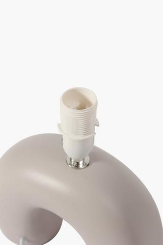 Arch Ceramic Lamp Set, 19x33cm