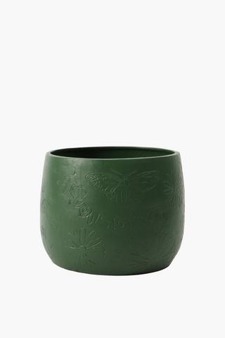 Colab Joh Del Etched Planter, 20x24cm