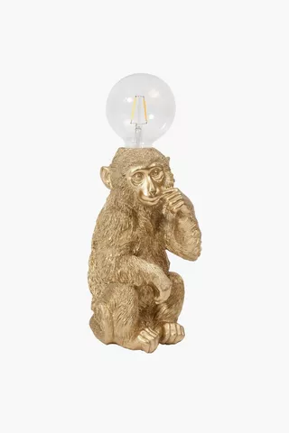 Novelty Monkey Lamp, 16x27cm