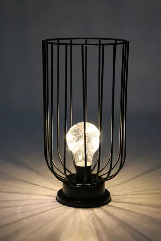 Cage Led Lamp, 14x28cm